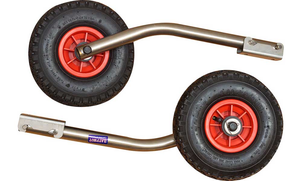 Транцевые колеса модульные удлиненные из нержавеющей стали в Комсомольске-на-Амуре