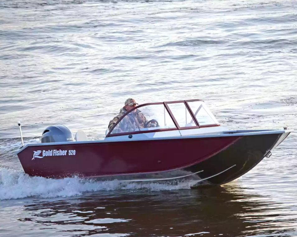 Алюминиевый катер Gold Fisher 520 DCM FISH в Комсомольске-на-Амуре