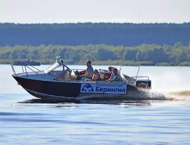 Алюминиевый катер Неман 550 в Комсомольске-на-Амуре