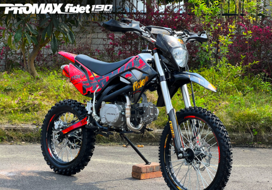 Мотоцикл (питбайк) PROMAX FIDET (ФАЙДЕТ) 190E MAX PRO LUX 19/16 в Комсомольске-на-Амуре