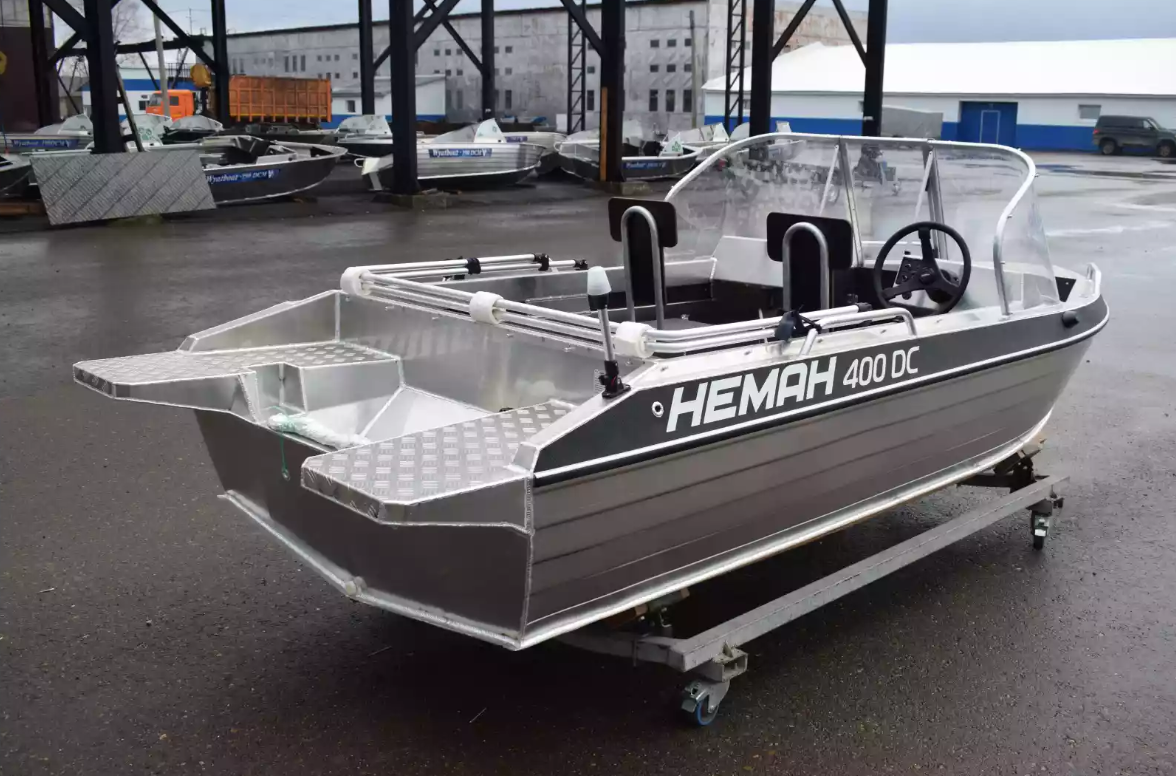 Алюминиевый катер Neman-400 DC в Комсомольске-на-Амуре