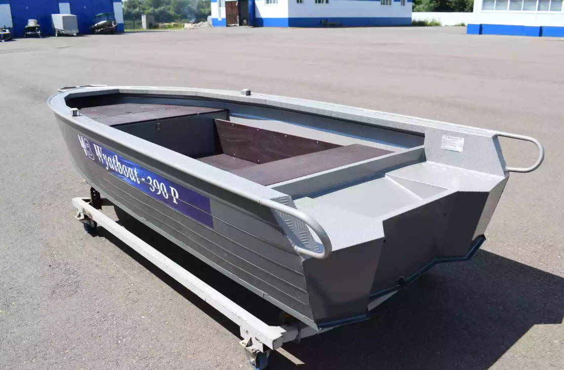 Алюминиевая лодка Wyatboat-390Р Fish в Комсомольске-на-Амуре