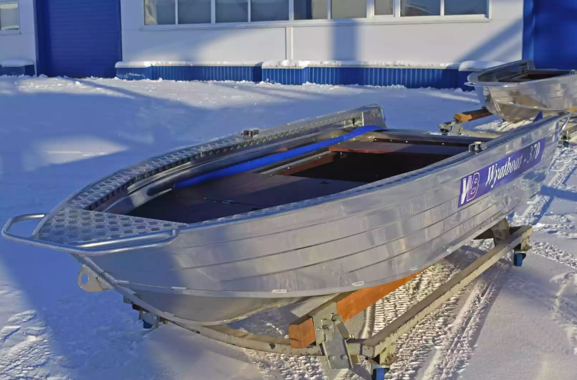 Алюминиевая лодка Wyatboat-370 Р FISH в Комсомольске-на-Амуре