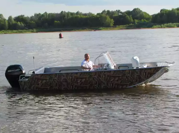 Алюминиевый катер Wyatboat-660 в Комсомольске-на-Амуре