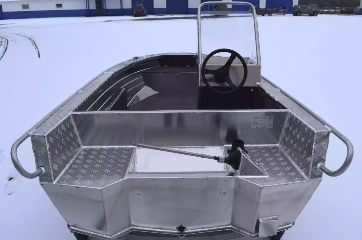 Алюминиевый катер Wyatboat-390 C в Комсомольске-на-Амуре