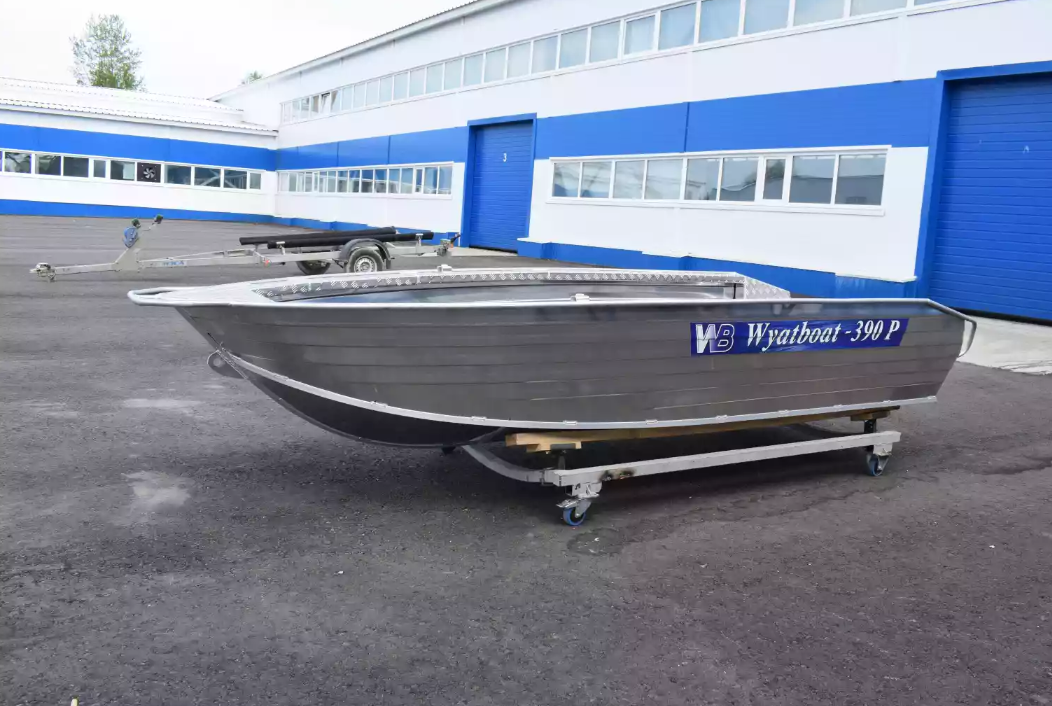 Алюминиевая лодка Wyatboat-390Р Увеличенный борт в Комсомольске-на-Амуре