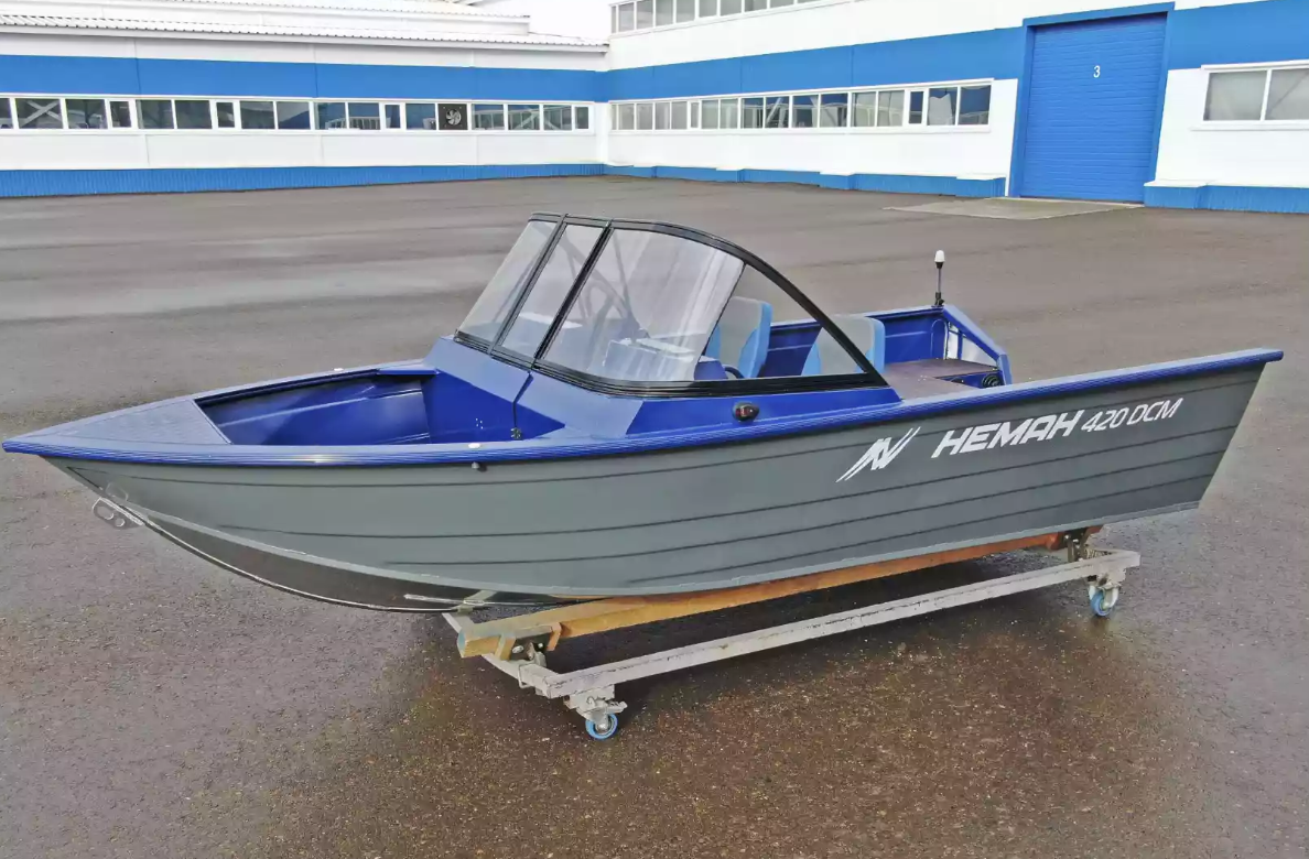 Алюминиевый катер Неман-420 DCM в Комсомольске-на-Амуре