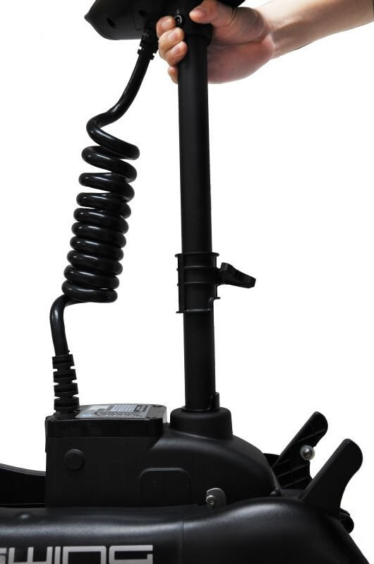 Лодочный электромотор якорь Haswing Cayman B, GPS, 12V, 55Lbs, нога 137 мм в Комсомольске-на-Амуре