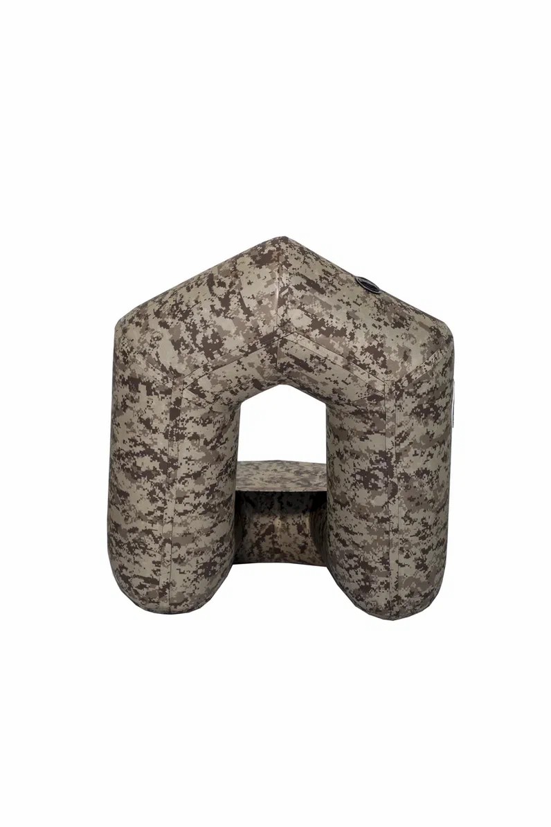 КРЕСЛО НАДУВНОЕ SMARINE, 85Х75 СМ, ПВХ, КОРИЧНЕВЫЙ ПИКСЕЛЬ в Комсомольске-на-Амуре