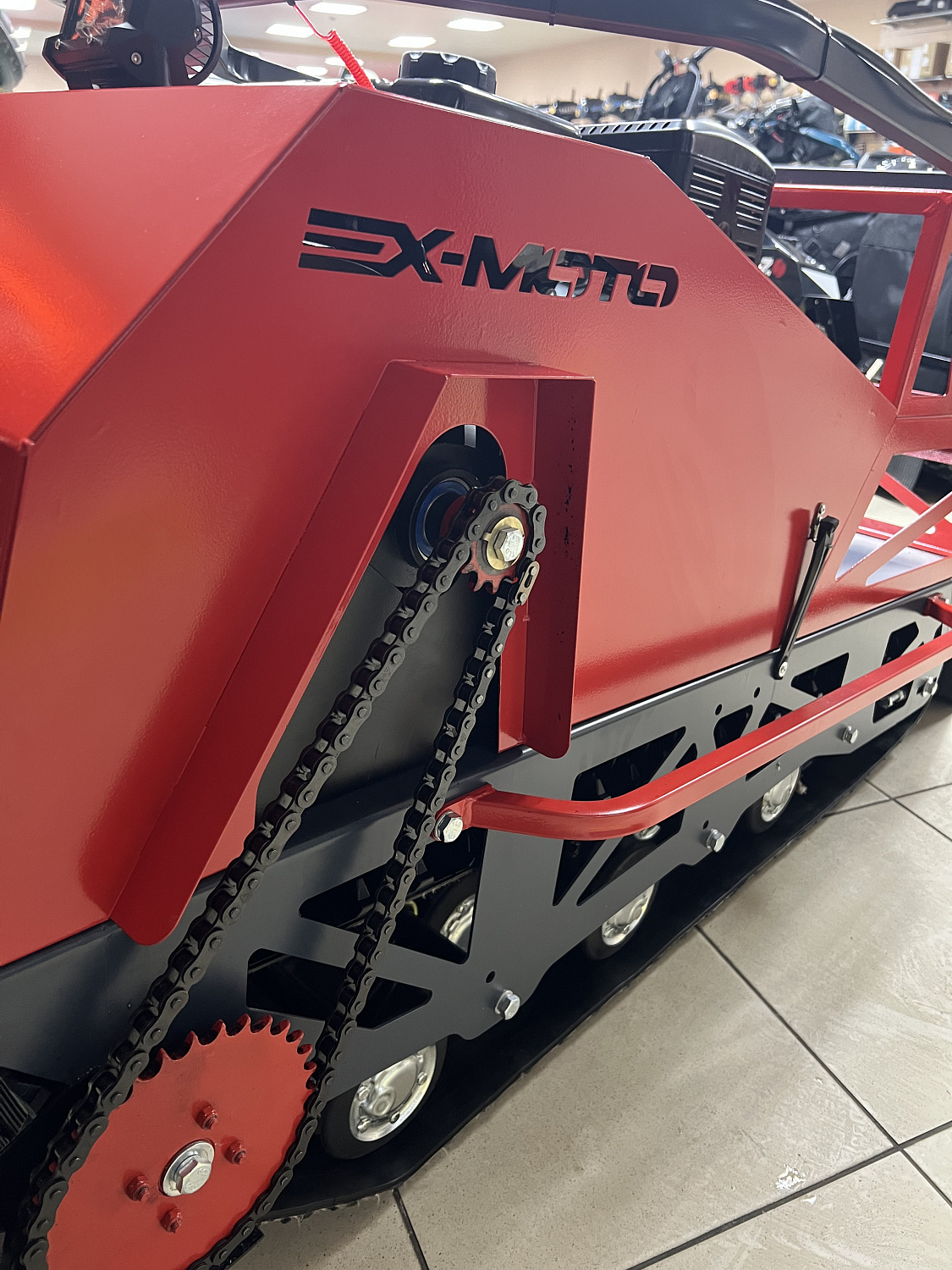 Мотобуксировщик EX-MOTO SNOWDOG S500 15л.с в Комсомольске-на-Амуре