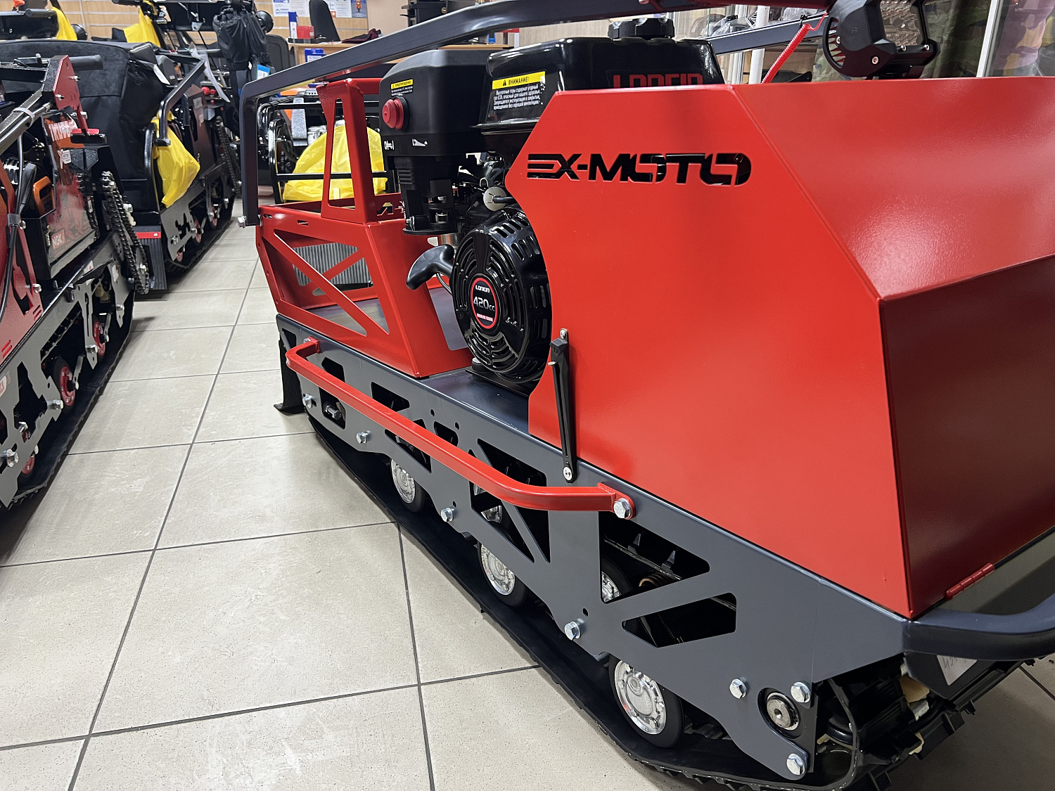 Мотобуксировщик EX-MOTO SNOWDOG S500 15л.с в Комсомольске-на-Амуре