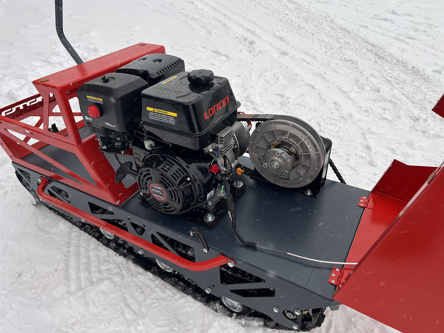 Мотобуксировщик EX-MOTO SNOWDOG S500 15л.с в Комсомольске-на-Амуре