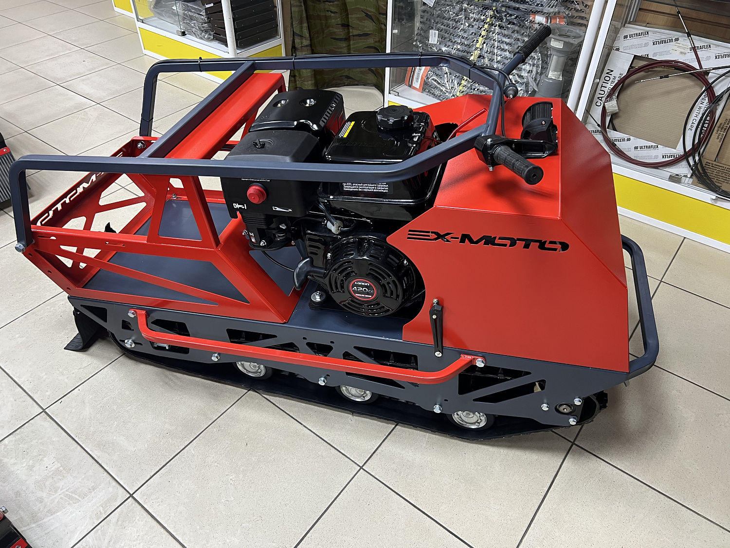 Мотобуксировщик EX-MOTO SNOWDOG S500 15л.с в Комсомольске-на-Амуре