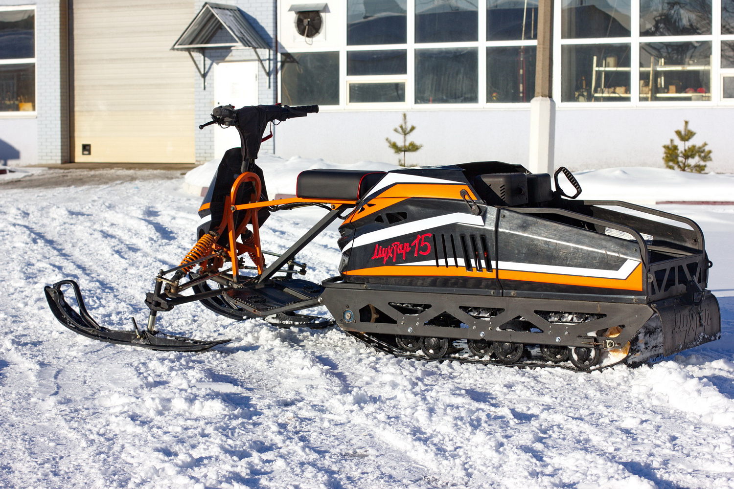 Мотобуксировщик IRBIS Мухтар 15 с лыжным модулем в комплекте в Комсомольске-на-Амуре