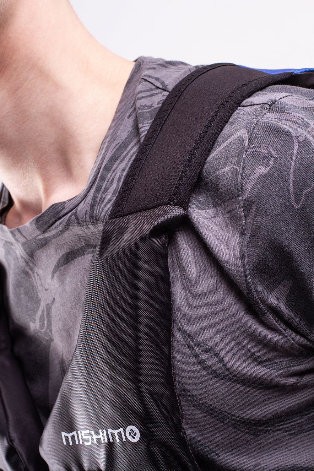 Жилет спасательный MISHIMO PRO Премиум качества Черно-синий в Комсомольске-на-Амуре