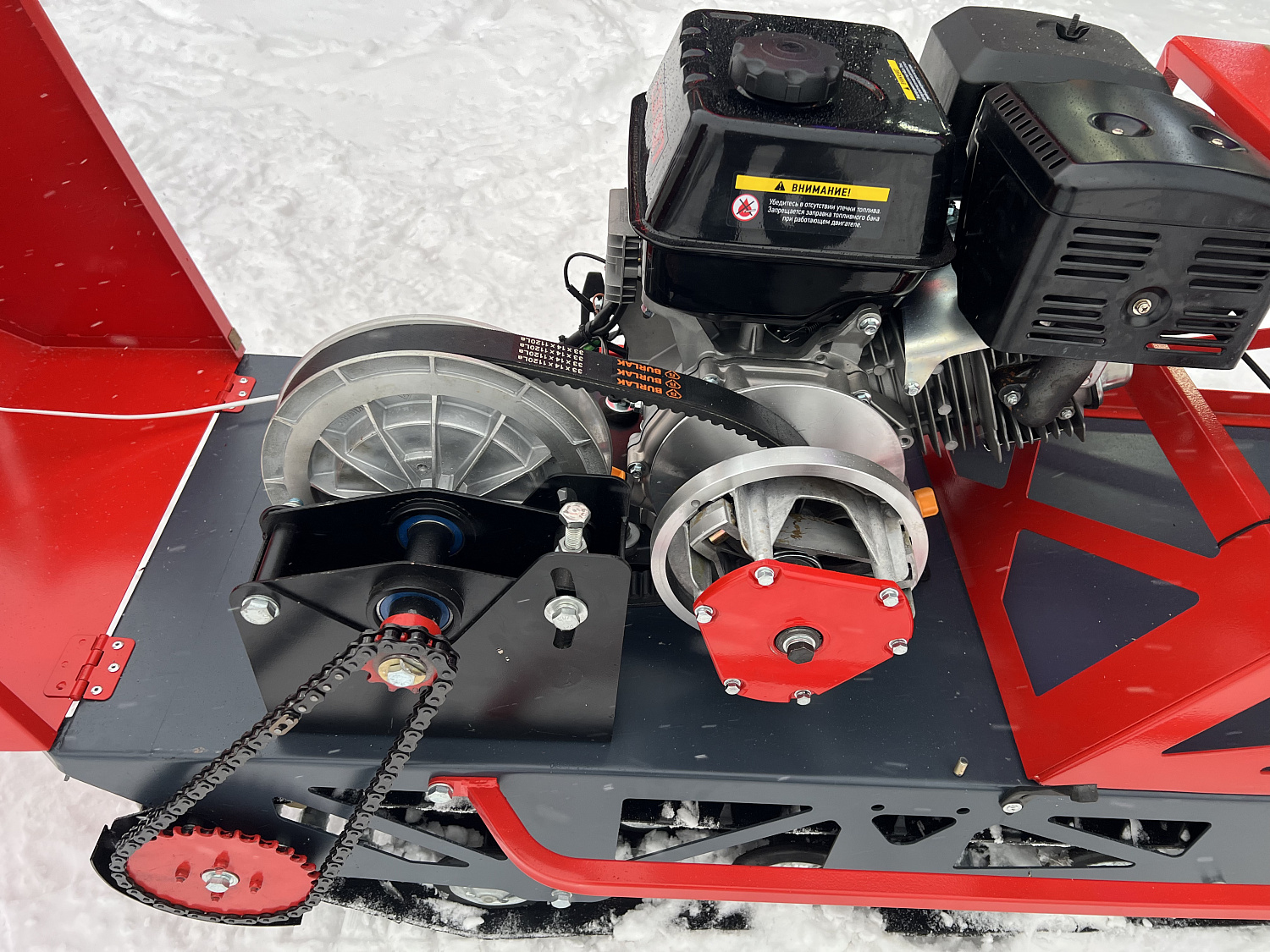 Мотобуксировщик EX-MOTO SNOWDOG S500 15л.с в Комсомольске-на-Амуре