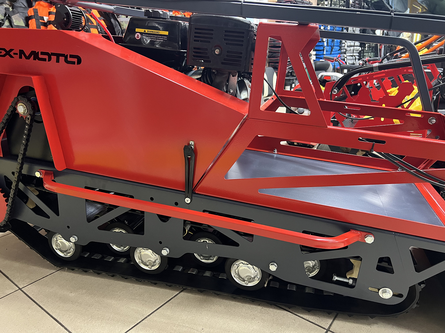 Мотобуксировщик EX-MOTO SNOWDOG S500 15л.с в Комсомольске-на-Амуре