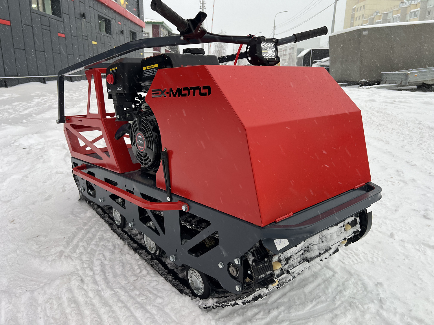 Мотобуксировщик EX-MOTO SNOWDOG S500 15л.с в Комсомольске-на-Амуре
