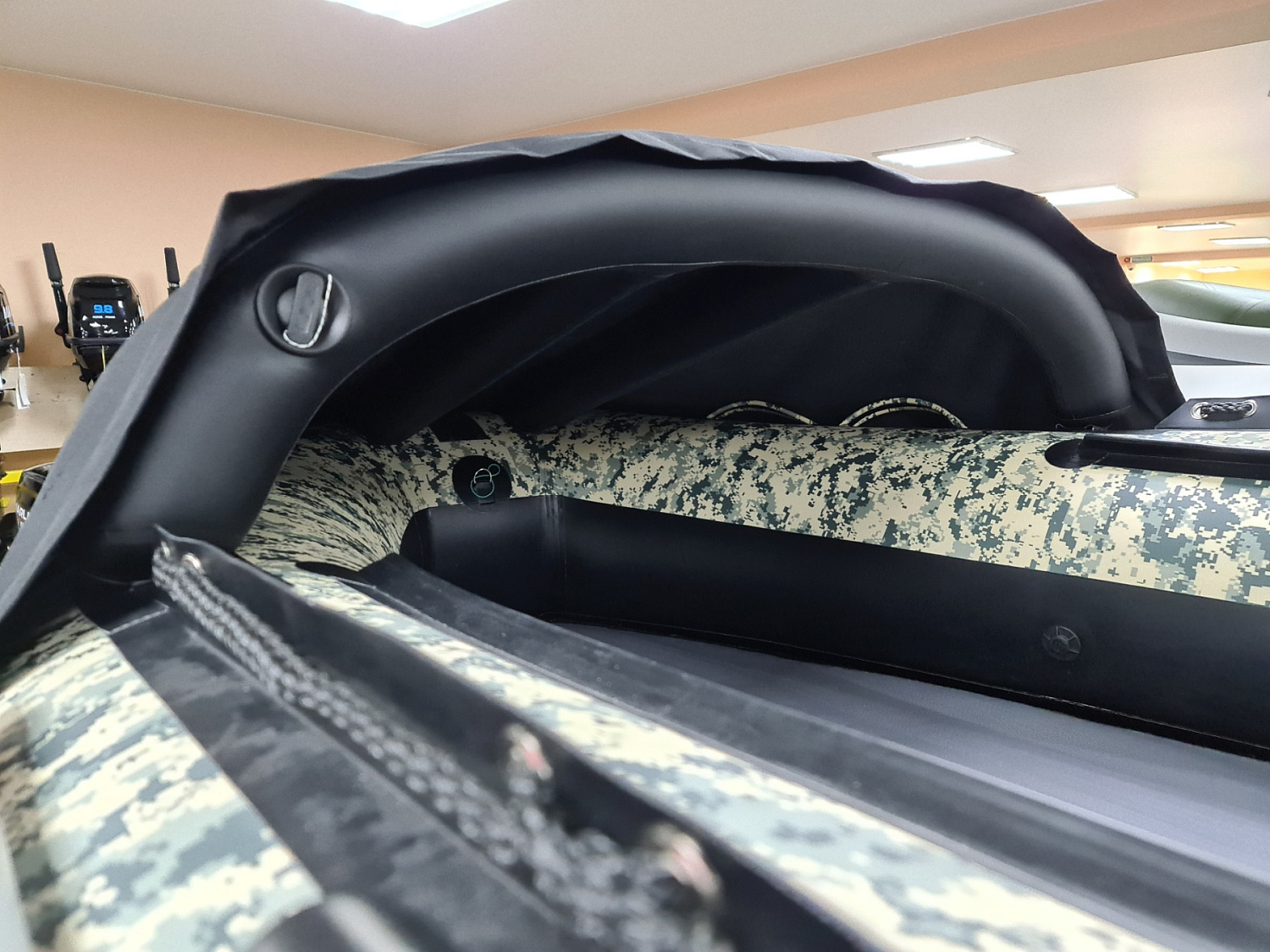 КОМПЛЕКТ НОСОВОГО ТЕНТА К ЛОДКЕ SMARINE SDP MAX 360 ЧЕРНЫЙ в Комсомольске-на-Амуре