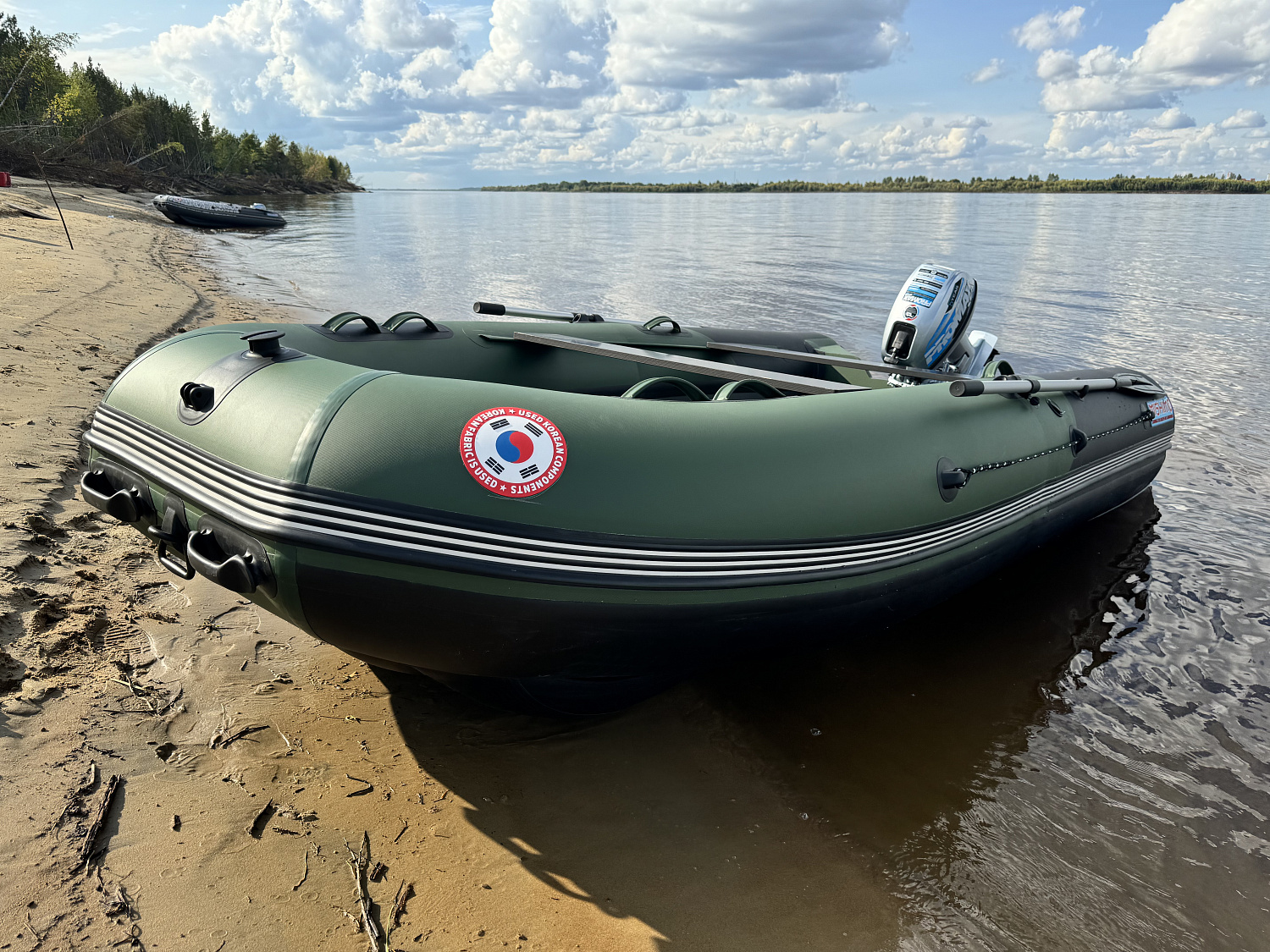 Лодка MISHIMO BIG FLOOR 380 в Комсомольске-на-Амуре