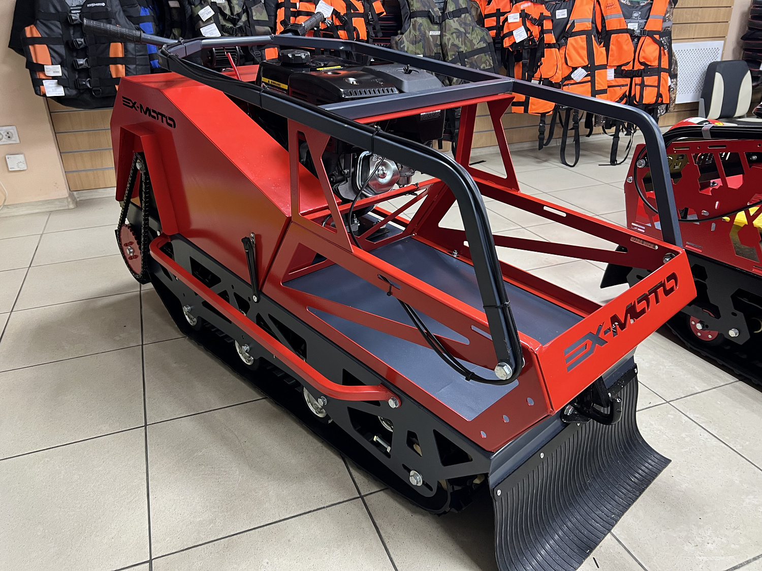 Мотобуксировщик EX-MOTO SNOWDOG S500 15л.с в Комсомольске-на-Амуре