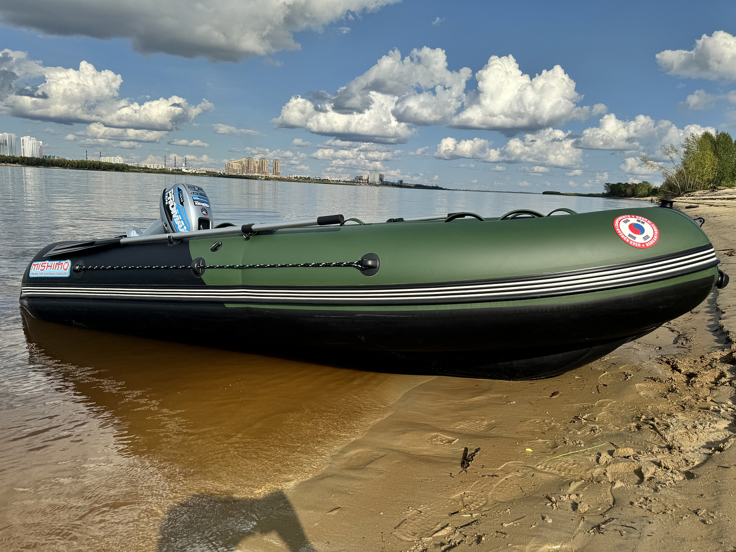 Лодка MISHIMO BIG FLOOR 380 в Комсомольске-на-Амуре