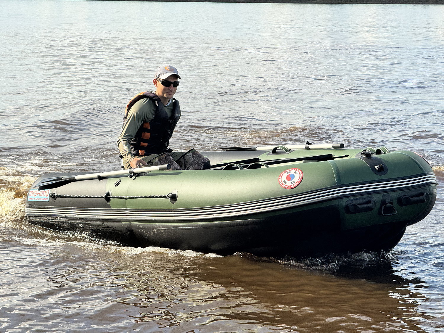 Лодка MISHIMO BIG FLOOR 380 в Комсомольске-на-Амуре