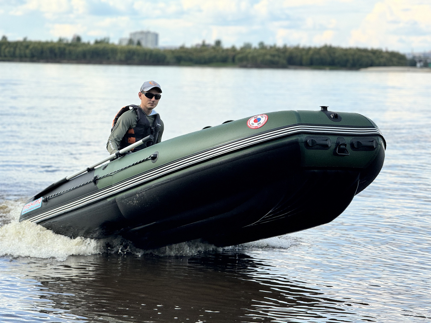 Лодка MISHIMO BIG FLOOR 380 в Комсомольске-на-Амуре