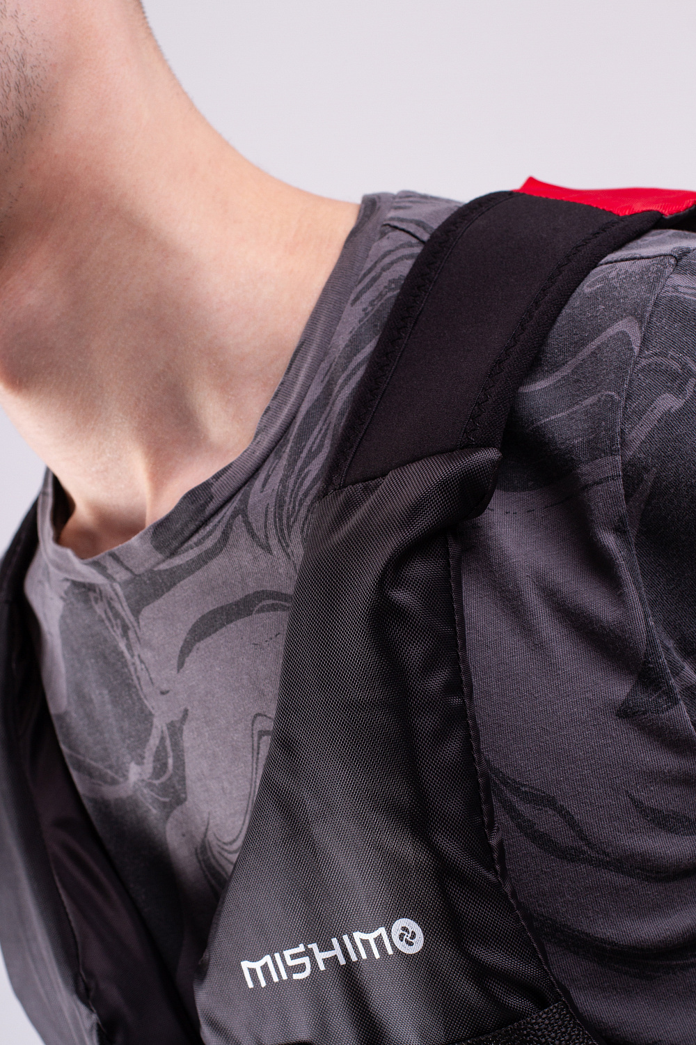 Жилет спасательный MISHIMO PRO Премиум качества Черно-красный в Комсомольске-на-Амуре